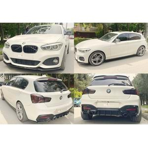 BMW F20 LCI 2015+ - Body Kit Max A Plus+ M Power V1 Stil, Piano Black Parlak Ürün Yüzeyi Vkm