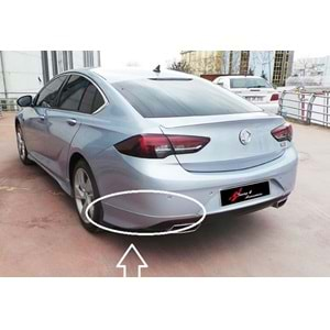 Opel Insignia B 2017+ - Arka Flap OPC Line Stil, İşlemsiz Ham Yüzey Vakum Set