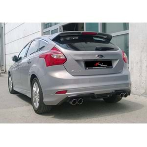 Ford Focus Mk3 HB 2011+ - Arka Ek Sport Stil, İşlem Yapılmamış Ham Ürün Yüzeyi Vakum