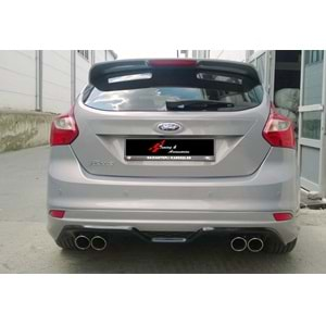 Ford Focus Mk3 HB 2011+ - Arka Ek Sport Stil, İşlem Yapılmamış Ham Ürün Yüzeyi Vakum