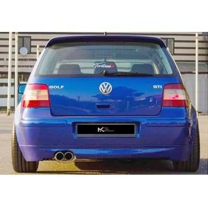 VW Golf Mk4 1997+ - Arka Ek Votex 40. Yıl Stil, İşlemsiz Ham Yüzey Vakum