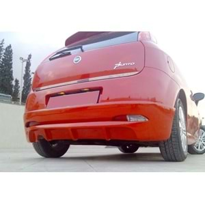 Fiat Grande Punto 2005+ - Arka Ek Custom Stil, İşlem Yapılmamış Ham Ürün Yüzeyi, Vakum