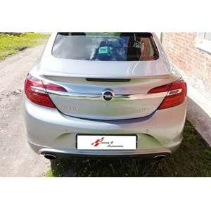 Opel Insignia A FL 2013+ - Arka Ek OPC Line Stil, İşlemsiz Ham Yüzey Yüzey Vakum