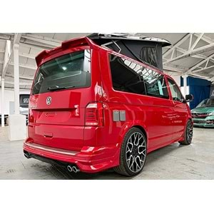 VW Transporter T6.1 2016+ - Arka Ek ABT Stil, İşlemsiz Ham Yüzey Vakum