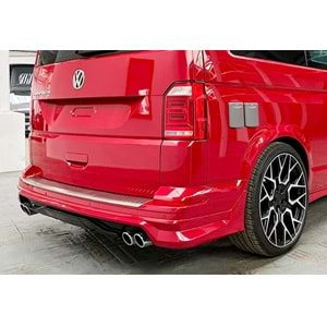 VW Transporter T6.1 2016+ - Arka Ek ABT Stil, İşlemsiz Ham Yüzey Vakum