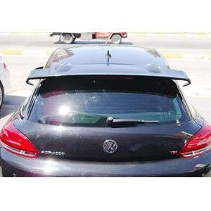 VW Scirocco Mk3 2008+ - Spoiler R Cup Stil Tavan Üzeri, İşlemsiz Yüzey FRP