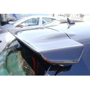 VW Scirocco Mk3 2008+ - Spoiler R Cup Stil Tavan Üzeri, İşlemsiz Yüzey FRP