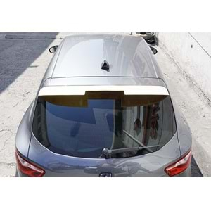 Seat Ibiza Mk4 2D 2008+ - Spoiler Cupra V1P Stil Tavan Üzeri, İşlemsiz Ham Yüzey ABS