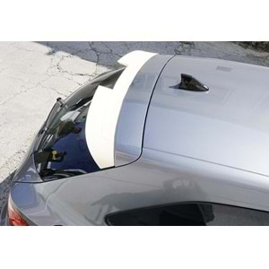 Seat Ibiza Mk4 2D 2008+ - Spoiler Cupra V1P Stil Tavan Üzeri, İşlemsiz Ham Yüzey ABS