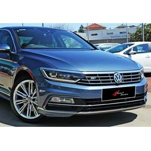 VW Passat B8 2015+ - Body Kit R Line Stil, Pnjr. Difüzör Ham İşlemsiz Yüzey Set ABS