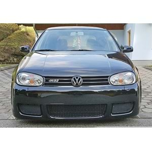 VW Golf Mk4 1997+ - Tampon Ön R32 Stil, İşlemsiz Yüzey ABS Set