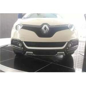 Renault Captur 2013+ - Koruma Barı Elit Ön ve Arka, Krm. Gri Siyah ABS Set