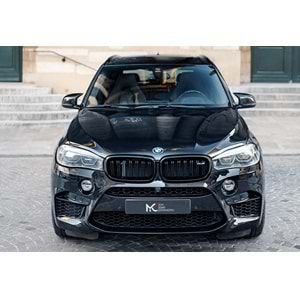 BMW F15 2013+ - Panjur X5M Stil Çift Çizgi, Piano Black Çerçeve İç ABS Set