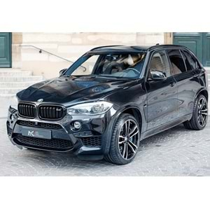 BMW F15 2013+ - Panjur X5M Stil Çift Çizgi, Piano Black Çerçeve İç ABS Set