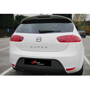 Seat Leon Mk2 FL 2009+ - Spoiler R Tavan Üzeri, Astar Boyalı FRP