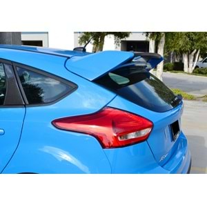 Ford Focus Mk3 HB 2011+ - Spoiler RS Stil Tavan Üzeri, Astar Boyalı FRP