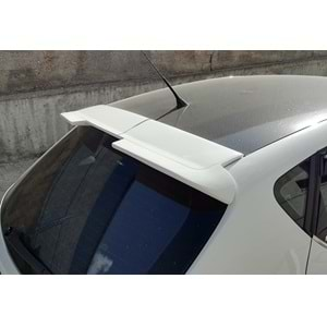 Seat Ibiza Mk4 4D 2008+ - Spoiler Cupra V1D Stil Tavan Üzeri, Piano Black ABS