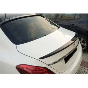 M. Benz W205 2015+ - Spoiler AMG V1B Stil Anatomik Bagaj Üzeri , Piano Black ABS