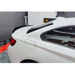 BMW F22 C 2013+ - Spoiler M4 V2S Stil Bagaj Üzeri, Piano Black ABS