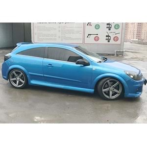 Opel Astra H 3D 2004+ - Marşpiyel OPC Stil, Astar Boyalı Yüzey FRP Set