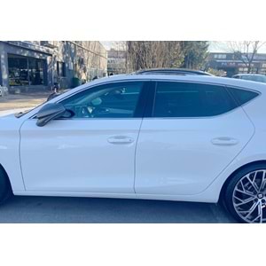 Seat Leon Mk4 2020+ - Krom Cam Çerçeve Seti Oem Stil, Paslanmaz Çelik Set