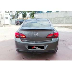 Opel Astra J SD 2011+ - Difüzör Sport Çıkışsız, Piano Black Vakum