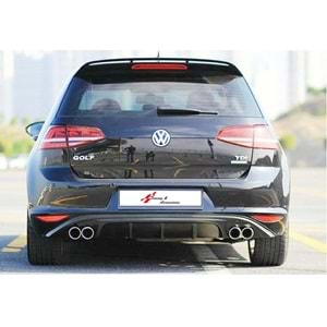 VW Golf Mk7 2012+ - Difüzör Style V1 Stil Çıkışsız, Piano Black Ürün Yüzeyi Vakum