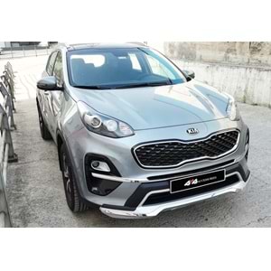 Kia Sportage 4 FL 2019+ - Koruma Barı Elit Ön ve Arka, Gri+Siyah Ürün Yüzeyi, ABS, Set