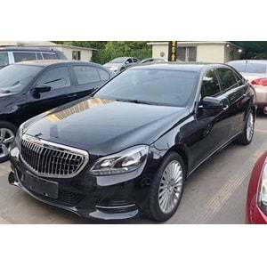 M. Benz W212 FL 2013+ - Panjur Maybach Oem Stil, Krm. Çerçeve Şerit İç ABS