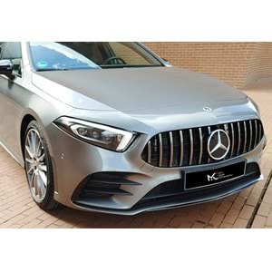 M. Benz C118 2019+ - Panjur GTR Oem Stil, Krm. Şerit Piano Black İç Yüzey ABS