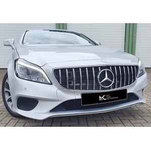 M. Benz C218 FL 2014+ - Panjur GTR Oem Stil, Krm. Şerit Piano Black İç ABS