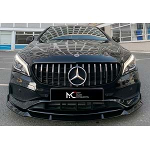 M. Benz C117 FL 2017+ - Panjur GTR Oem Stil, Krm. Şerit Piano Black İç ABS