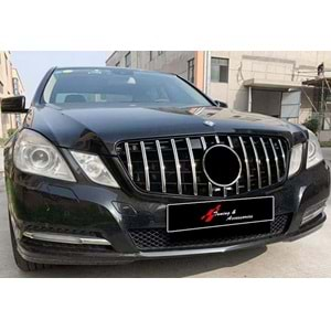 M. Benz W212 2009+ - Panjur GTR Oem Stil, Krm. Çizgi Piano Black İç ABS