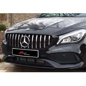 M. Benz C117 2013+ - Panjur GTR Oem Stil, Krm. Şerit Piano Black İç ABS