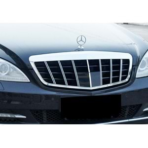 M. Benz W221 2005+ - Panjur GTR Oem Stil, Krm. Şerit Piano Black İç ABS