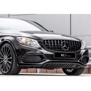 M. Benz W205 2015+ - Panjur GTR Oem Stil, Piano Black Çerçeve İç ABS