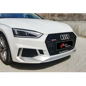 Audi A5 B9 2016+ - Panjur RS5 Stil, Piano Black Çerçeve Izgara ABS