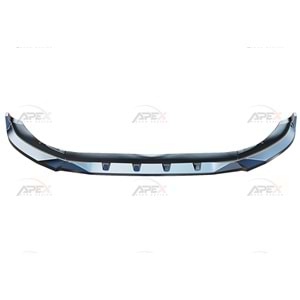 Seat Cupra Leon Mk1 2020+ - Tampon Lipi/Ön, A Pex Cupra V1 Style, Piano Black Parlak Ürün Yüzeyi, Vakum