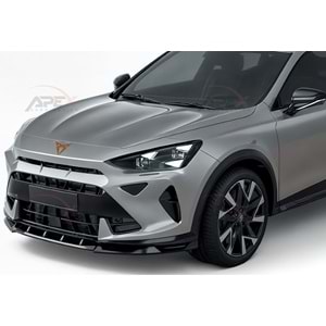 Seat Cupra Formentor Mk1 FL 2024+ - Tampon Lipi/Ön, A Pex Cupra V1 Stil, Piano Black Parlak Ürün Yüzeyi, Vakum