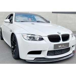 BMW E92 2007+ - Ön Lip A Plus+ M3 GTS V2 Stil Kısa Versiyon, Piano Black Parlak Ürün Yüzeyi, Vkm.