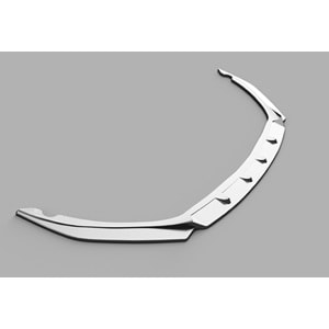 Opel Astra L 2020+ - Tampon Lipi/Ön, A Plus Std. Line V1 Stil, Piano Black Parlak Ürün Yüzeyi, Vakum