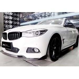 BMW F34 2012+ - Ön Lip A Plus+ Hamann Stil, Piano Black Parlak Ürün Yüzeyi, Vkm.