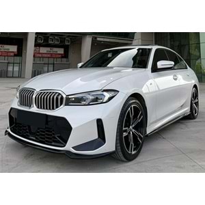 BMW G20 LCI 2022+ - Tampon Lipi/Ön, A Plus M Pack V1 Stil, Piano Black Parlak Ürün Yüzeyi, Vakum