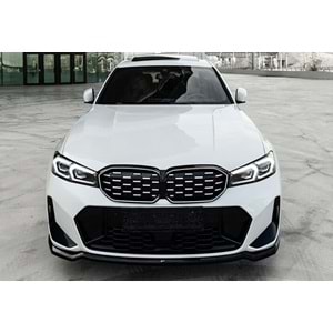 BMW G20 LCI 2022+ - Tampon Lipi/Ön, A Plus M Pack V1 Stil, Piano Black Parlak Ürün Yüzeyi, Vakum