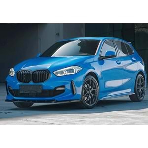 BMW F40 2019+ - Tampon Lipi/Ön, A Plus M Technic V2 Stil Stil, Piano Black Parlak Ürün Yüzeyi, Vakum