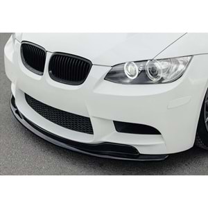 BMW E92 2007+ - Tampon Lipi/Ön, A Plus M3 GTS V2 Stil, Uzun Model, Piano Black Parlak Ürün Yüzeyi, Vakum