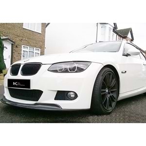 BMW E92 2007+ - Tampon Lipi/Ön Lip A Plus M Sport Arkym V1 Stil, Piano Black Parlak Ürün Yüzeyi, Vkm.