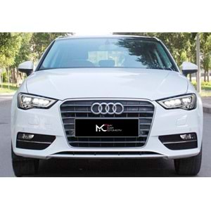 Audi A3 8V 2012+ - Far Matrix Dizayn, Led Dinamik Dönüş Işıkları Kayar Sinyal Krom İç Yüzey Set