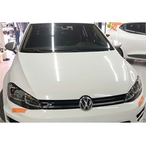 VW Golf Mk7 2012+ - Far J Dizayn R Stil, Mk7 için, Mercek, DRL/Kayar Sinyal, Mat Siyah İç Ürün Yüzeyi, Set