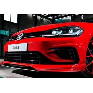 VW Golf Mk7 FL 2017+ - Far R Stil, Mercek, DRL Led Kayar Sinyal, Mat Siyah İç Yüzey, PC Set